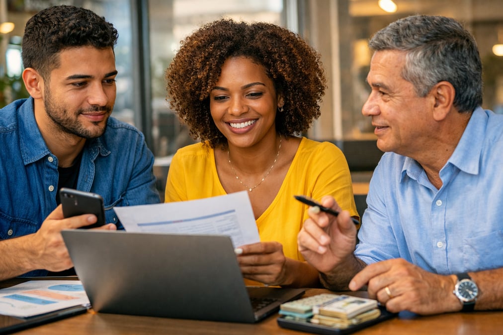 Professional finance stock photo