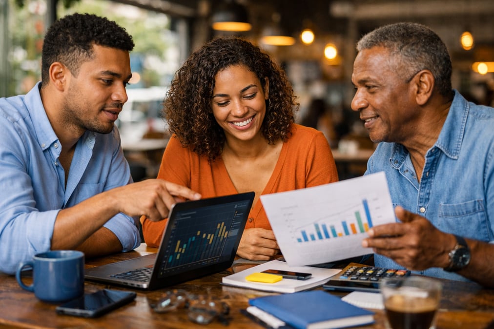 Professional finance stock photo